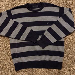 Nautica stripped sweater knitted